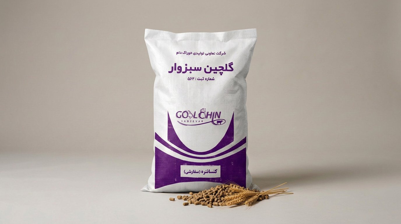 کیسه کنسانتره سفارشی گلچین سبزوار