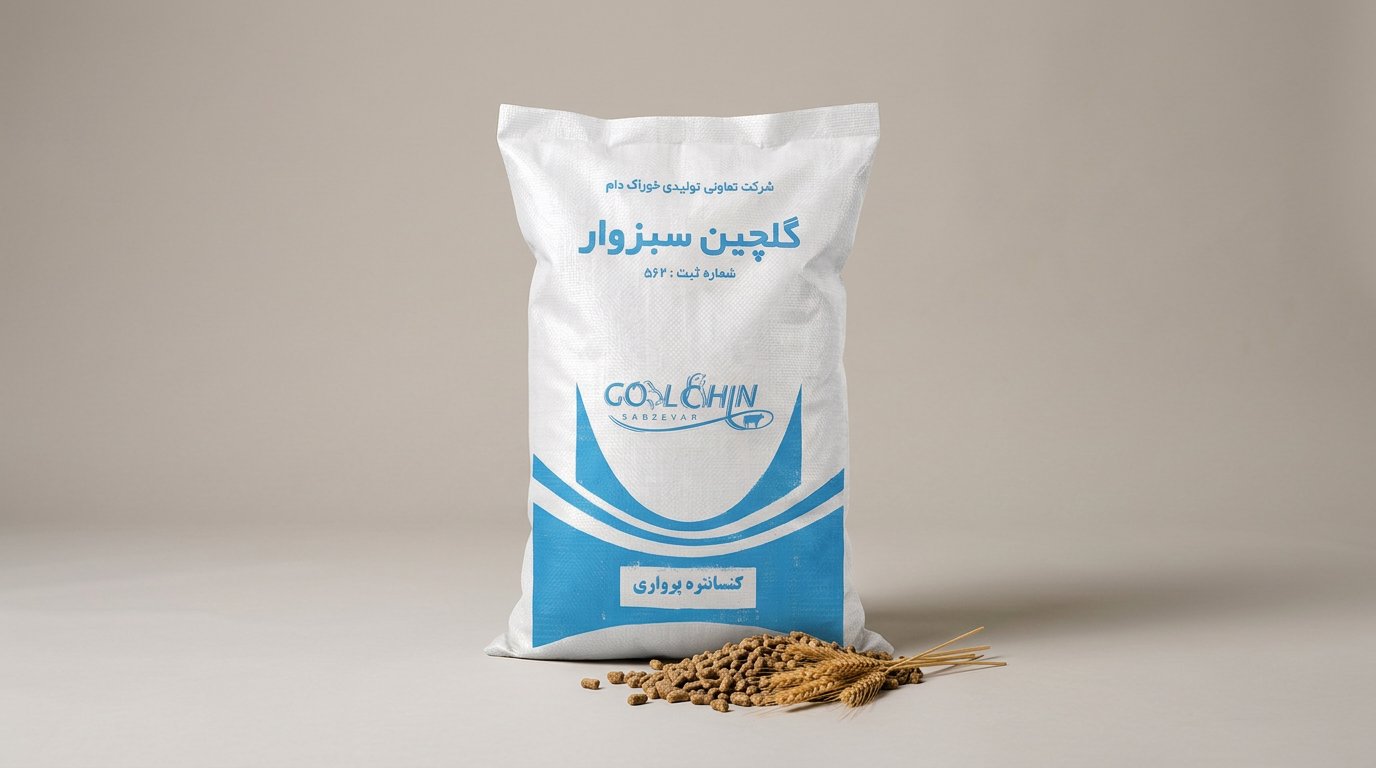کیسه کنسانتره پرواری ویژه گلچین سبزوار